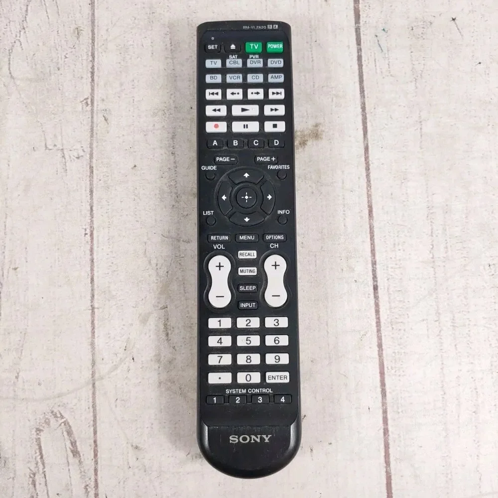 OEM Sony RM-VLZ620 Universal Remote Control Learning 8 Devices Original - TESTED